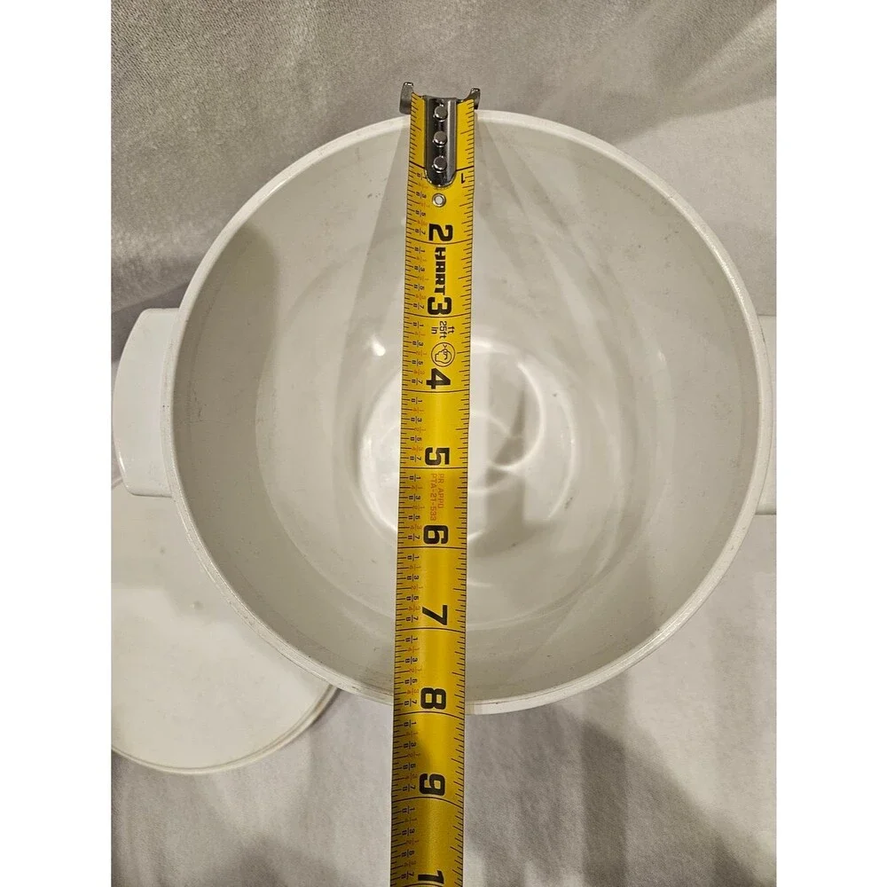 Vintage West Bend Thermo Serv Daisy Ice Bucket With Lid